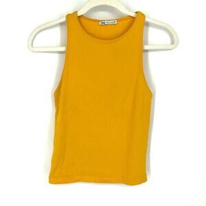 Zara Sunflower Golden Yellow Tank Medium Cotton
